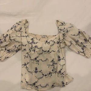 Reformation floral top